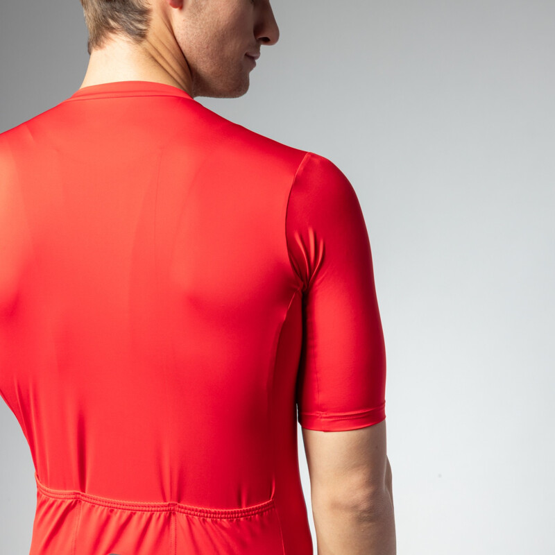 ALE' Maglia ciclismo ALE' COLOR BLOCK PRAGMA rosso 2024