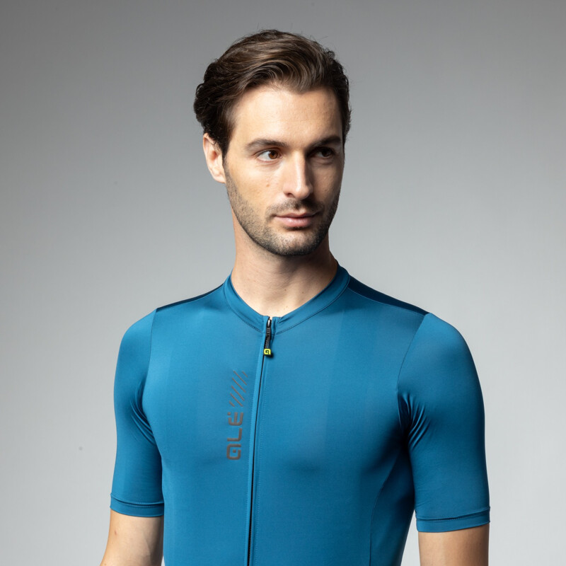 ALE' Maglia ciclismo ALE' COLOR BLOCK PRAGMA laguna 2024