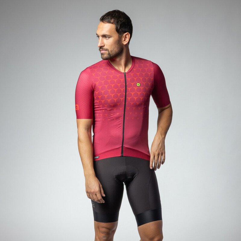 ALE' Maglia ciclismo ALE' QUICK R-EV1 bordeaux 2025