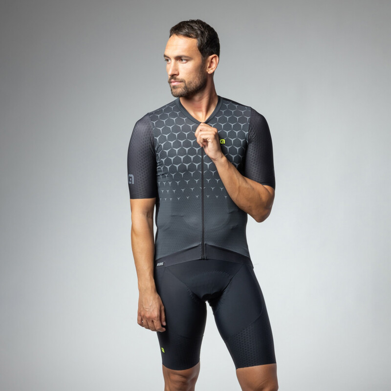 ALE' Maglia ciclismo ALE' QUICK R-EV1 nero 2025