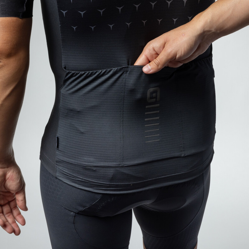 ALE' Maglia ciclismo ALE' QUICK R-EV1 nero 2025