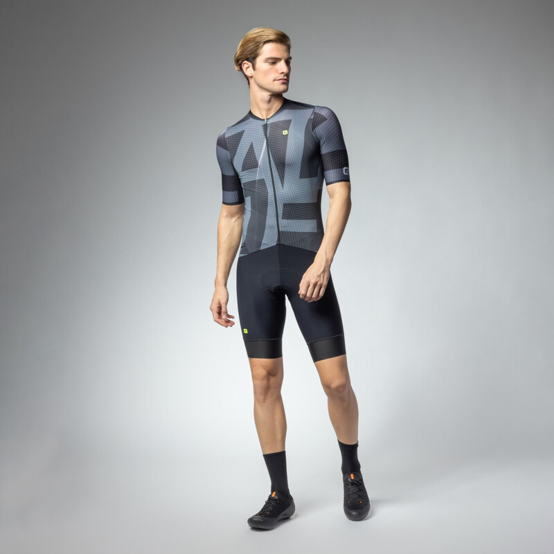 ALE' Maglia ciclismo ALE' SYNERGY PR-E nero 2025