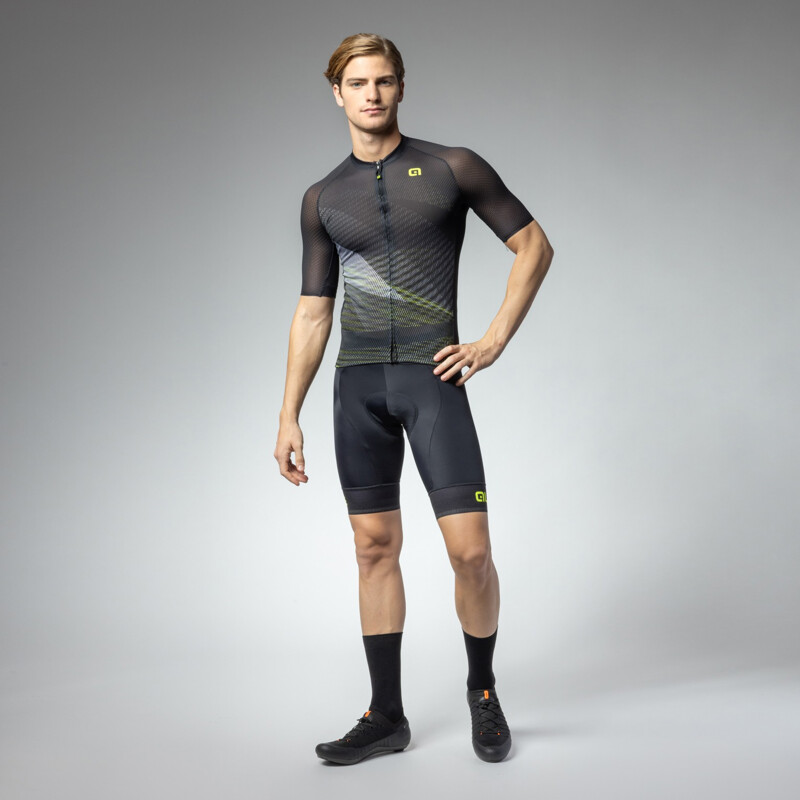 ALE' Maglia ciclismo ALE' CONNECT PRAGMA nero 2025