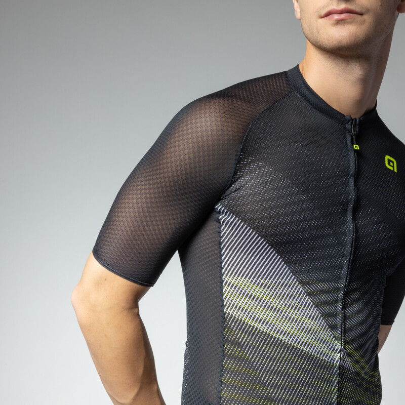ALE' Maglia ciclismo ALE' CONNECT PRAGMA nero 2025
