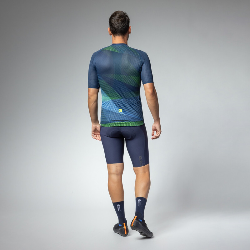 ALE' Maglia ciclismo ALE' CONNECT PRAGMA blu 2025