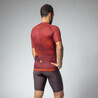ALE' Maglia ciclismo ALE' CONNECT PRAGMA bordeaux 2025