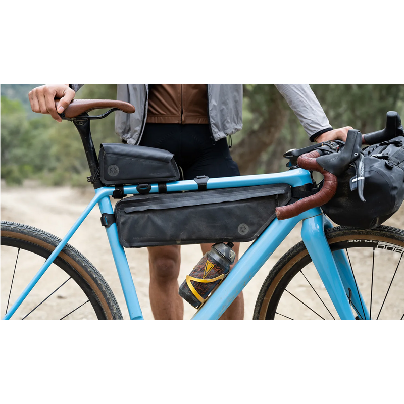 AGU Borsa orizzontale al telaio bikepacking AGU VENTURE 4 litri EXTREME WATERPROOF