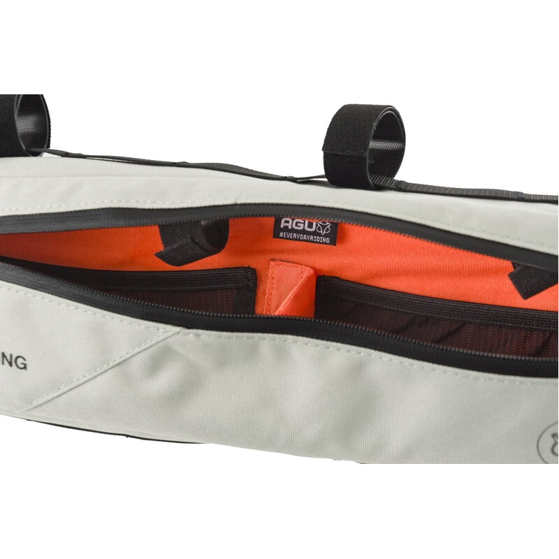 AGU Borsa orizzontale al telaio bikepacking AGU VENTURE 4 litri verde pistacchio