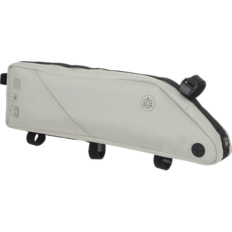 AGU Borsa orizzontale al telaio bikepacking AGU VENTURE 4 litri verde pistacchio