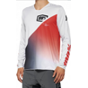 100% Maglia MTB 100% R-CORE X GREY RED maniche lunghe