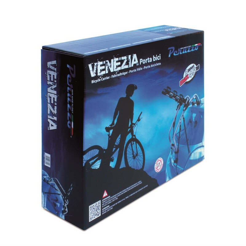 14113 - PERUZZO PORTABICI POSTERIORE AUTO VENEZIA 388 ACCIAIO