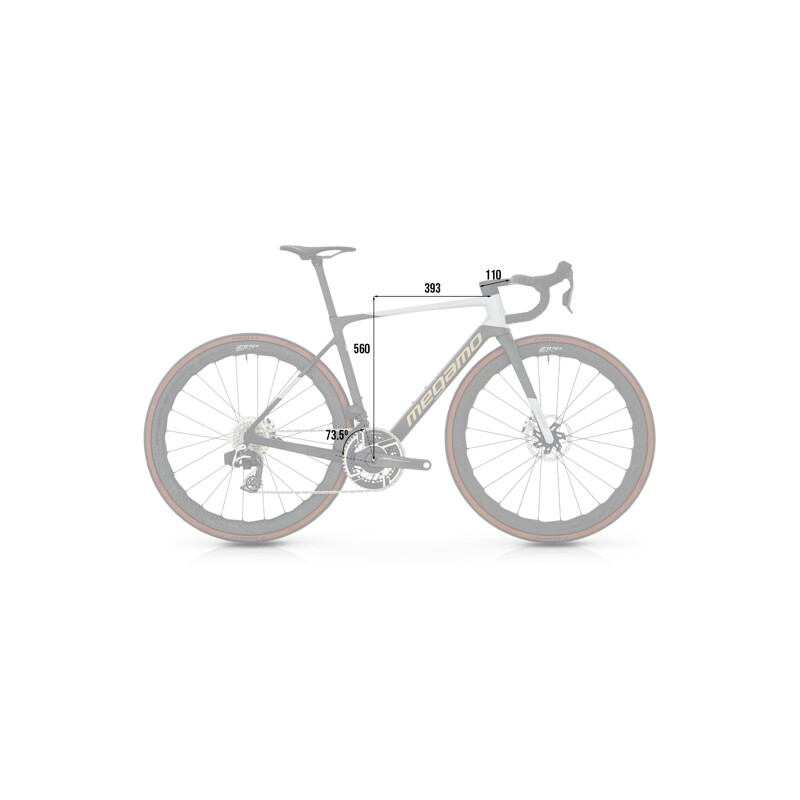 Megamo Bici da corsa MEGAMO RAISE 15 105 Di2 elettronico 12v 2025