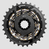 SRAM Cassetta pignoni stada SRAM Corona per cassetta Red XG-1290 E1 XDR 12v RAINBOW