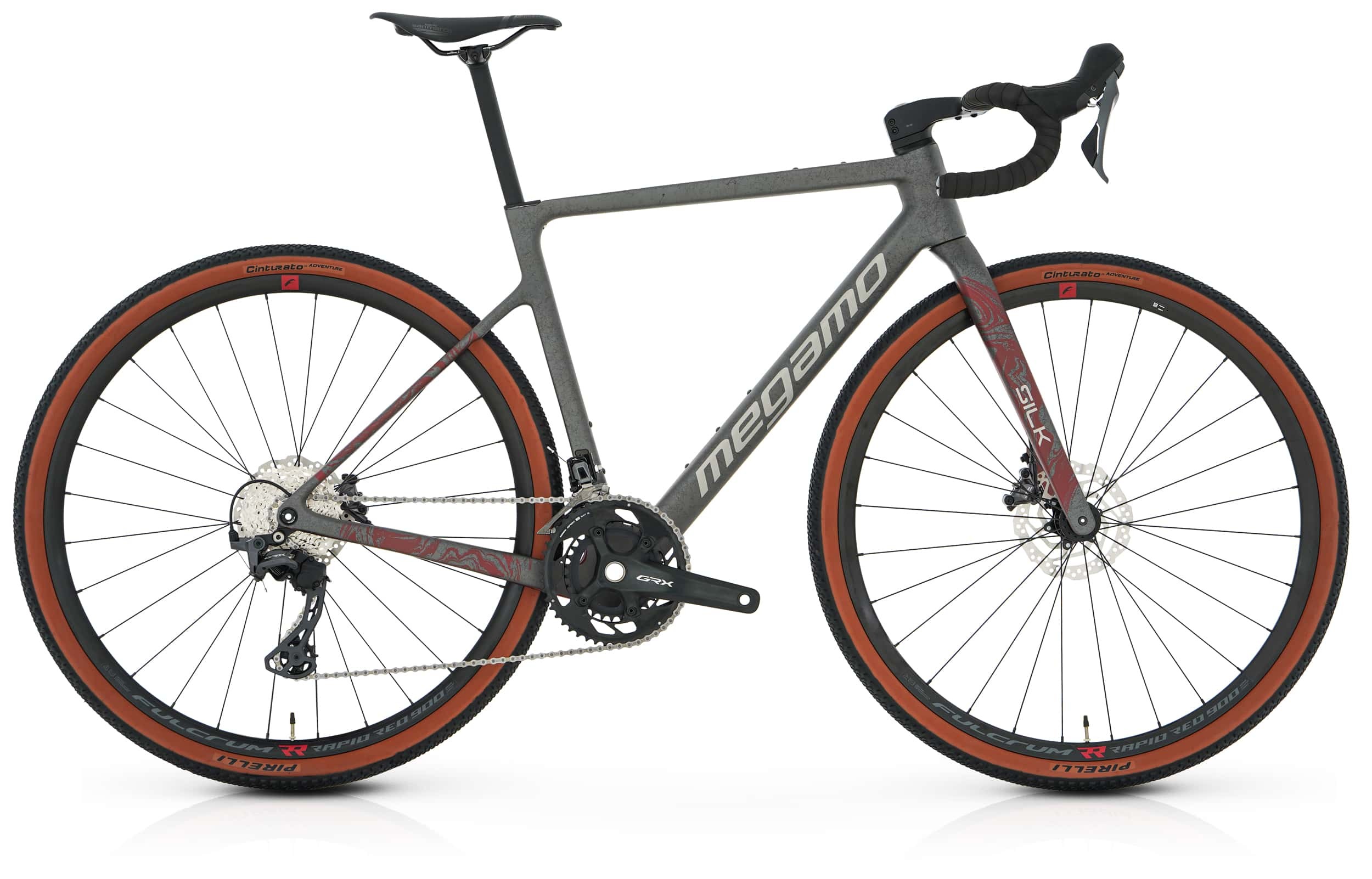 Gravel bike MEGAMO SILK 08 carbon superlight GRX 2x12v 2025 - Foto 45 di 55