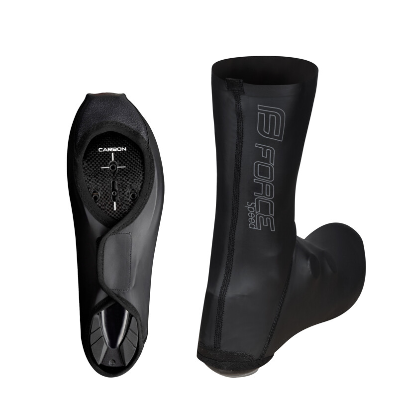 Force Copriscarpe ciclismo invernali aero FORCE SPEED ROAD nero senza cerniera
