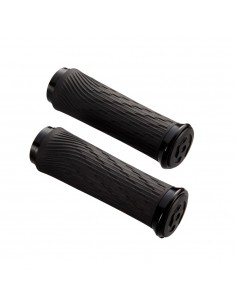 16003 - SRAM Coppia manopole 85mm SRAM LOCKING per comandi GripShift INTEGRATI anello Black