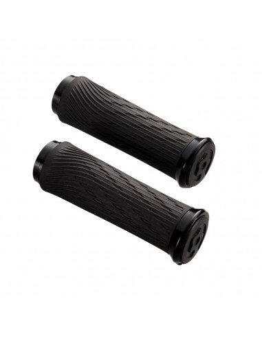 16003 - SRAM Coppia manopole 85mm SRAM LOCKING per comandi GripShift INTEGRATI anello Black