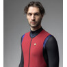 ALE' Gilet invernale ciclismo ALE' R-EV1 THERMO rubino 2025