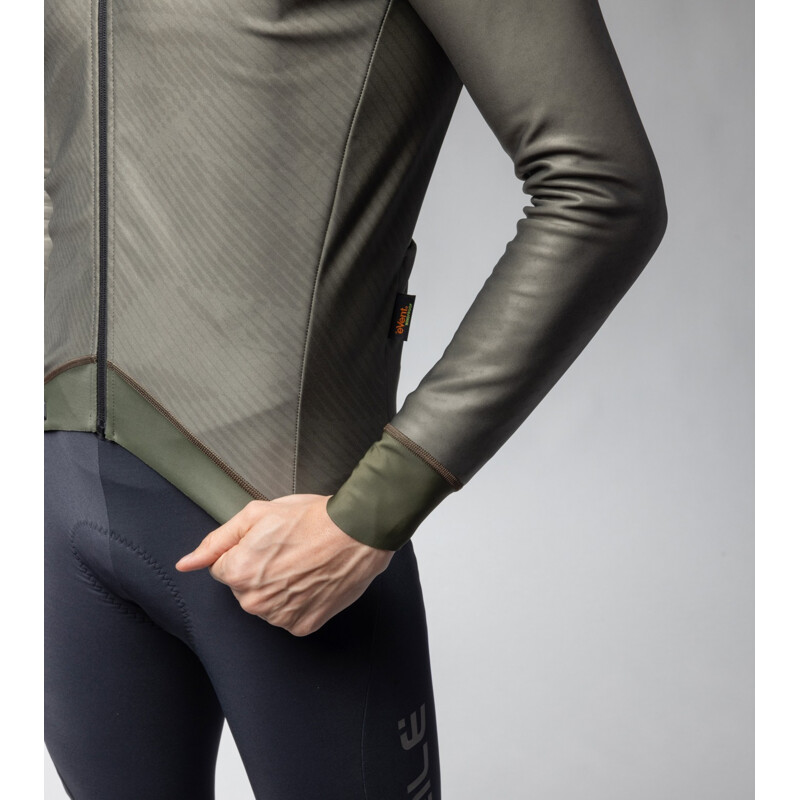 ALE' Giubbino invernale ciclismo ALE' PR-E METAL verde militare 2025