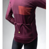 ALE' Giubbino invernale ciclismo idrorepellente ALE' PR-E GEOMETRIC bordeaux 2025