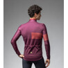 ALE' Giubbino invernale ciclismo idrorepellente ALE' PR-E GEOMETRIC bordeaux 2025