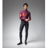 ALE' Giubbino invernale ciclismo idrorepellente ALE' PR-E GEOMETRIC bordeaux 2025