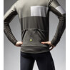 ALE' Giubbino invernale ciclismo idrorepellente ALE' PR-E GEOMETRIC verde militare 2025