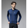 ALE' Giubbino invernale ciclismo ALE' SOLID FONDO 2.0 blu 2025