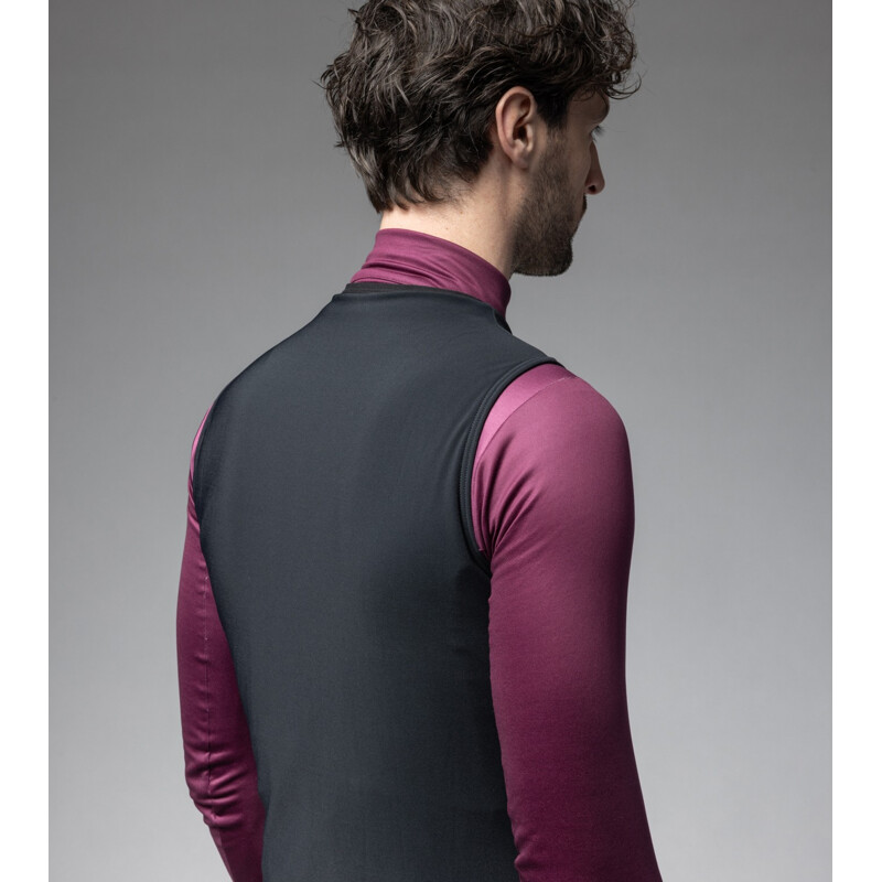 ALE' Gilet invernale ciclismo ALE' WARM UP nero 2025