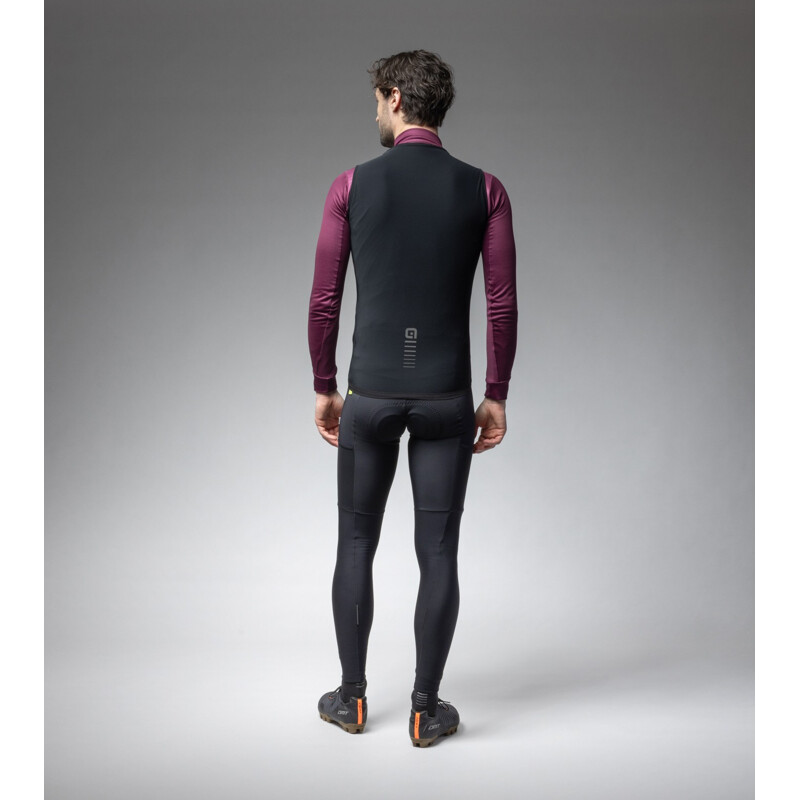 ALE' Gilet invernale ciclismo ALE' WARM UP nero 2025