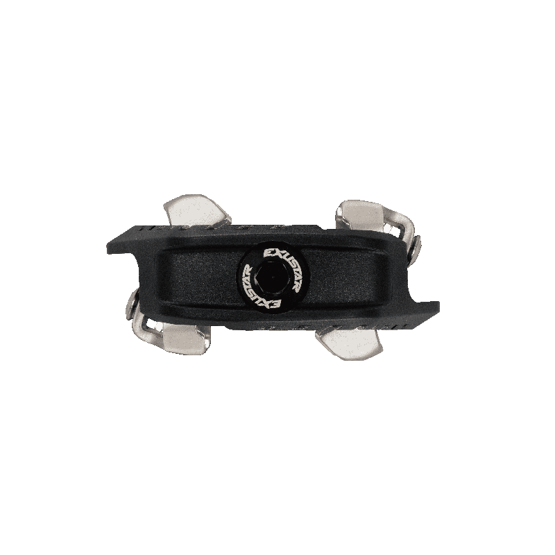 EXUSTAR Pedali MTB EXUSTAR E-PM245 in Termoplastica Nero
