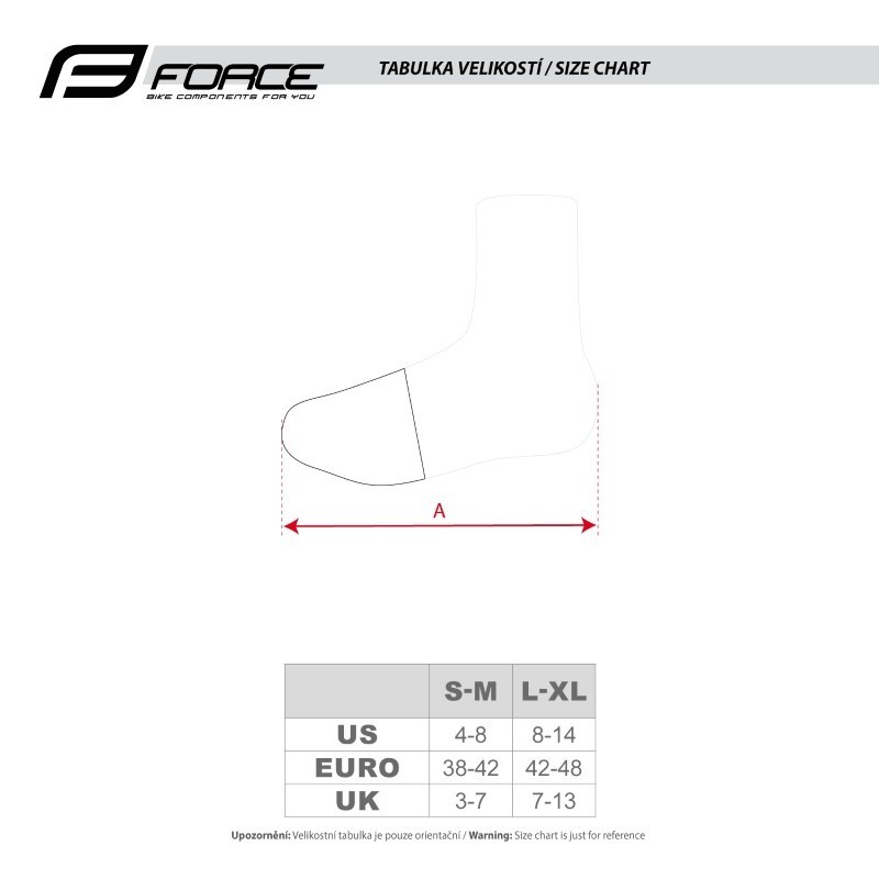 Force Puntalini invernali neoprene FORCE CURB