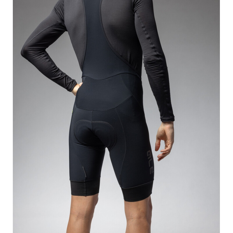 ALE' Pantalone invernale ciclismo ALE' SOLID WINTER nero nero 2025