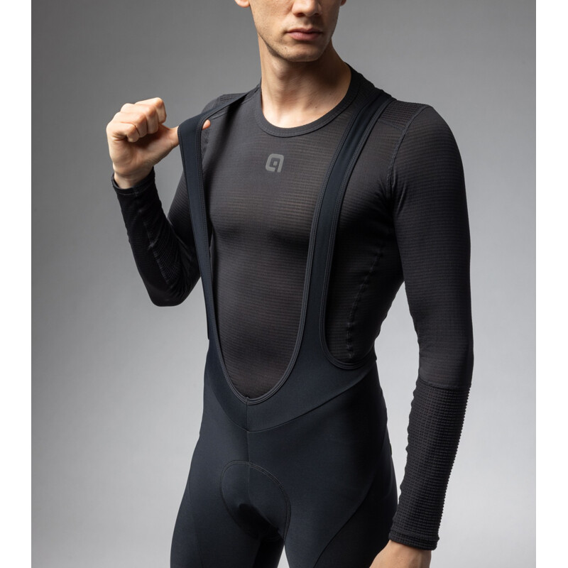 ALE' Pantalone invernale ciclismo ALE' SOLID WINTER nero nero 2025