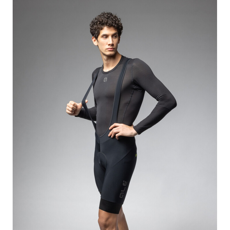 ALE' Pantalone invernale ciclismo ALE' SOLID WINTER nero nero 2025