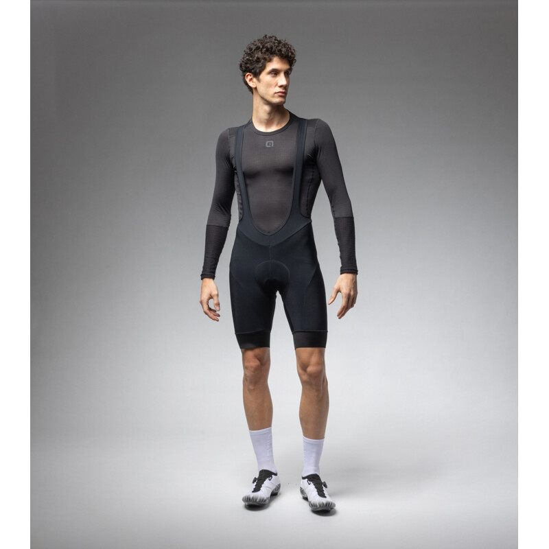 ALE' Pantalone invernale ciclismo ALE' SOLID WINTER nero nero 2025