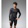 ALE' Pantalone invernale ciclismo ALE' SOLID WINTER nero giallo fluo 2025