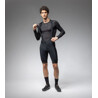 ALE' Pantalone invernale ciclismo ALE' SOLID WINTER nero giallo fluo 2025