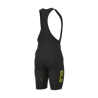 ALE' Pantalone invernale ciclismo ALE' SOLID WINTER nero giallo fluo 2025