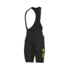 ALE' Pantalone invernale ciclismo ALE' SOLID WINTER nero giallo fluo 2025