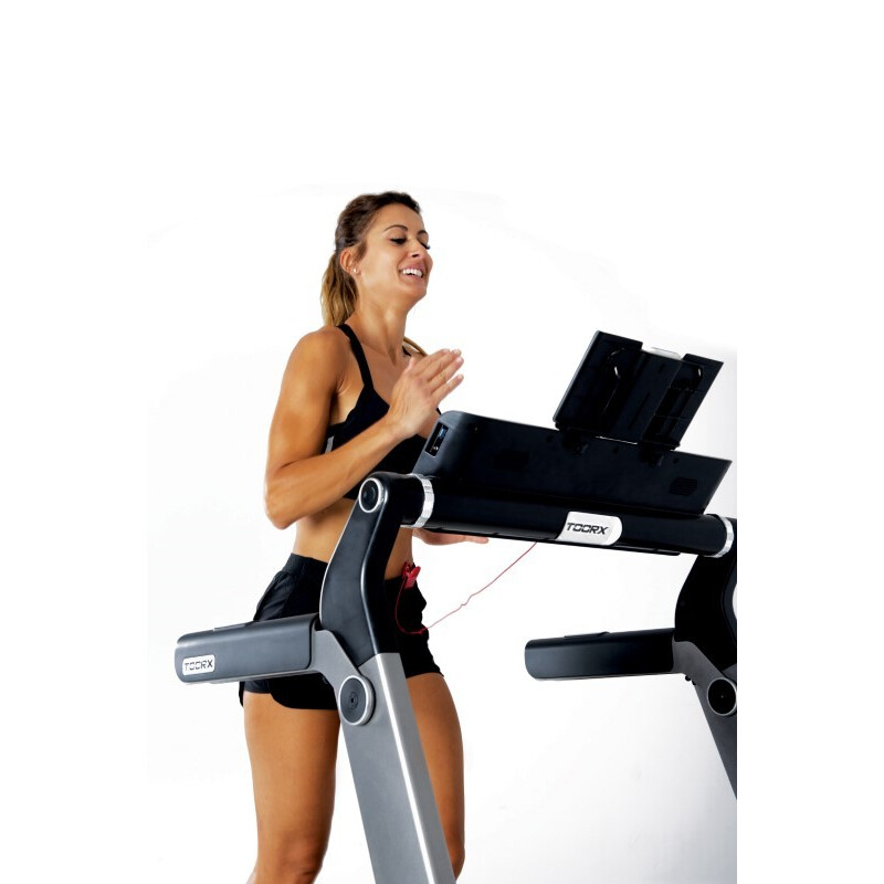 TOORX Tapis roulant TOORX MIRAGEC 80 HRC salvaspazio inclinazione elettrica fascia cardio inclusa APP Ready 3.0