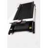 TOORX Tapis roulant TOORX MIRAGE C60 HRC salvaspazio inclinazione elettrica colore Pearl White APP Ready 3.0