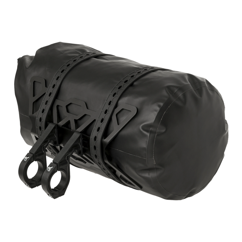 AGU Borsa anteriore al manubrio bikepacking AGU EXTREME PRO Nero 9,6 litri Waterproof con supporto in alluminio