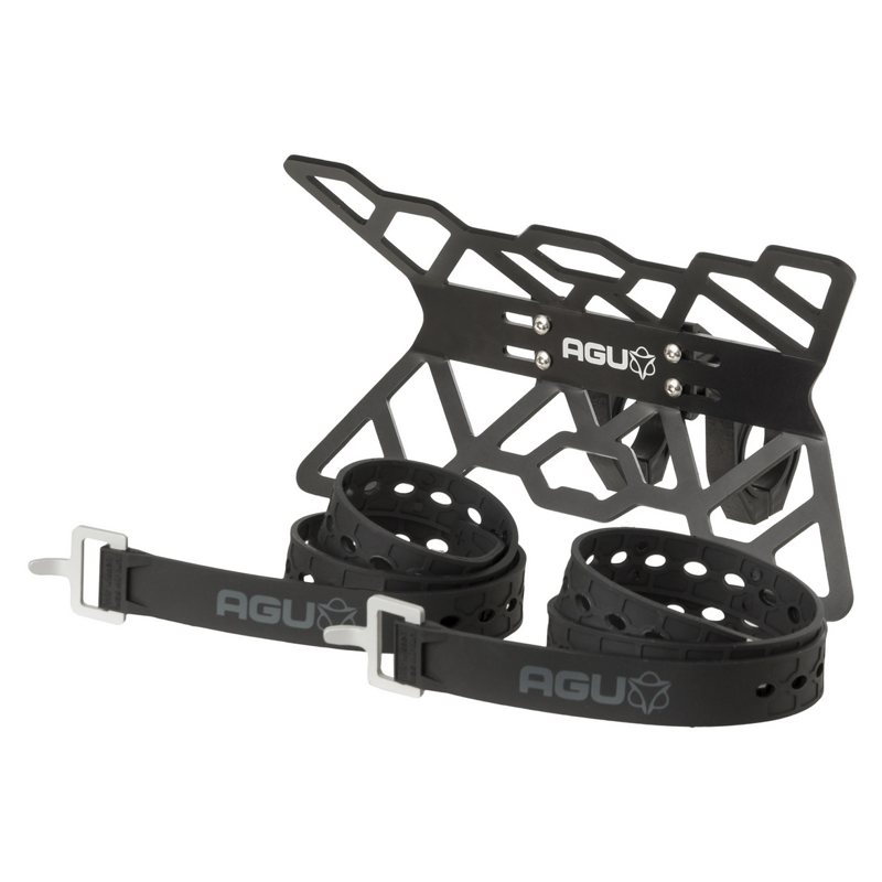 AGU Borsa anteriore al manubrio bikepacking AGU EXTREME PRO Nero 9,6 litri Waterproof con supporto in alluminio