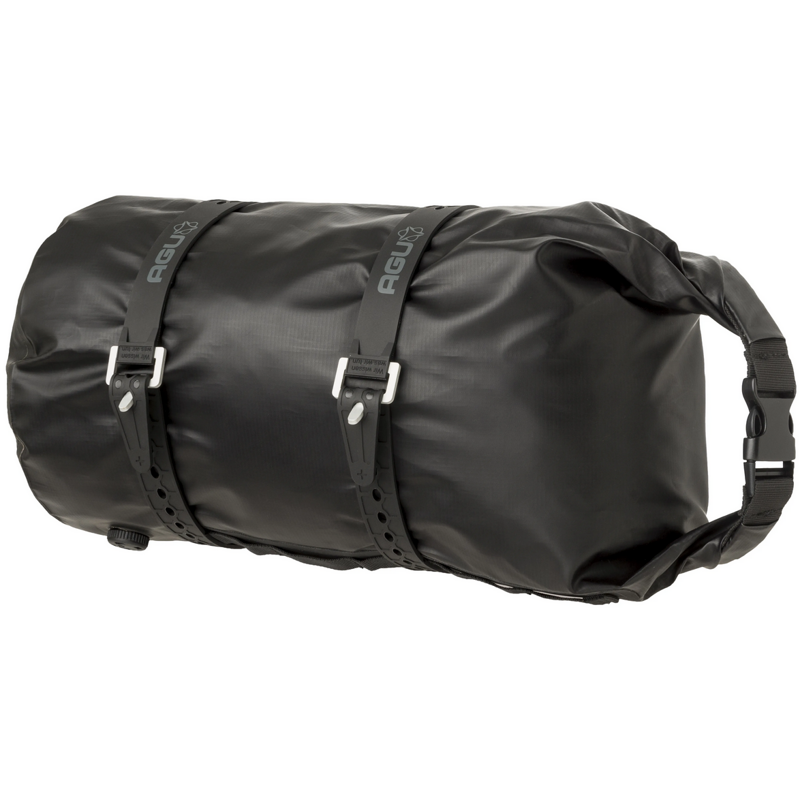 AGU Borsa anteriore al manubrio bikepacking AGU EXTREME PRO Nero 9,6 litri Waterproof con supporto in alluminio