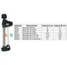 PERUZZO Braccetto 3D per portabici PERUZZO Pure Instinct 693N nero