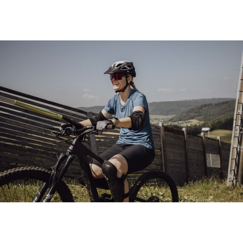 Force Casco MTB Enduro All Mountain FORCE AVES bianco nero