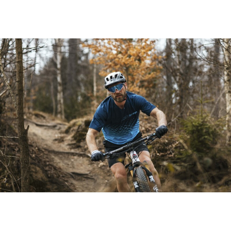 Force Casco MTB Enduro All Mountain FORCE AVES bianco nero