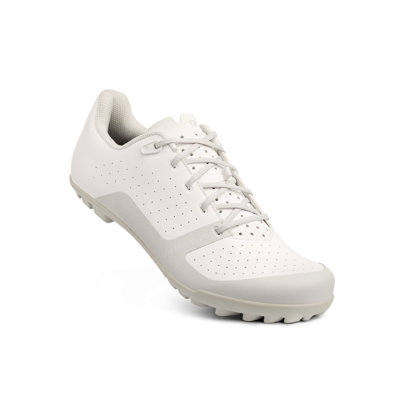 Crankbrothers Scarpe trail gravel bikepacking CRANKBROTHERS clip-in CANDY GRAVEL XC LACE WHITE