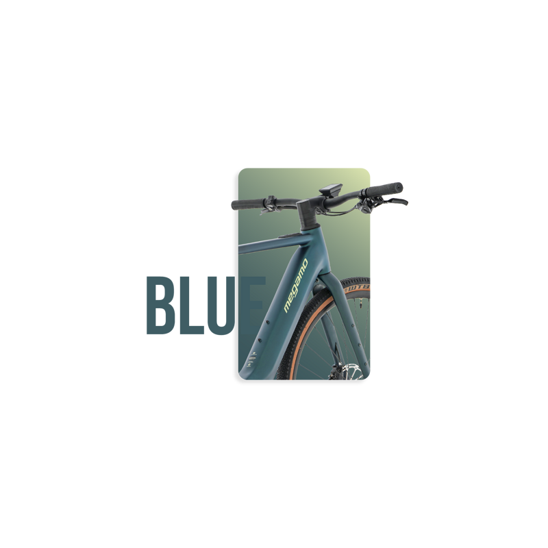 Megamo Gravel e-bike MEGAMO LANDE Bosch SX Performance 400 Wh 1x12